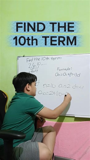 15K views · 123 reactions | Find the 10th term https://www.youtube.com/@fritztylermathtutorial #math #maths #mathematics #mathlearning #matheducation #MathChallenge #fritztylermathtutorial | Fritz Tyler Math Tutorial | Facebook