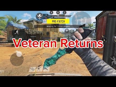 Codm Sniper Veteran returns (New layout and sens)