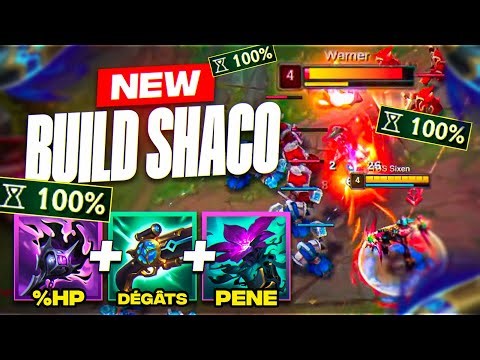 NEW BUILD SHACO AP, CDR & DÉGÂTS (Très fort contre des personnes fragiles)