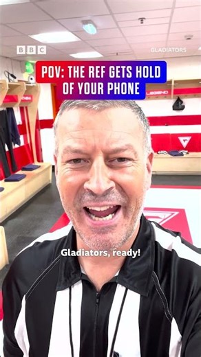 He's never off the clock! 😆 - BBC