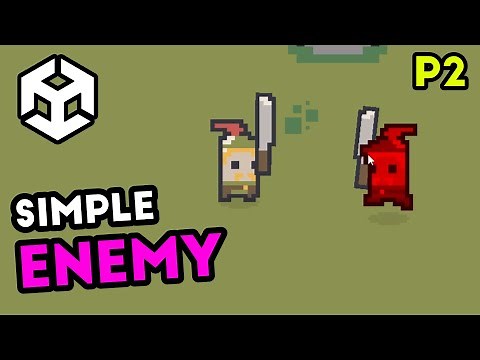 Simple Enemy AI for a Unity game - P2 Chase and Attack script