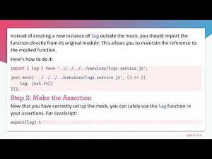 Mastering Jest: How to Assert That a Mocked Module Method Was Called effectively