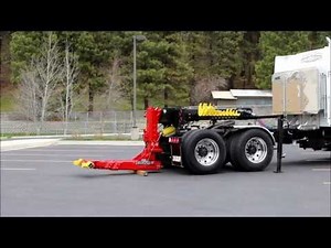 Zacklift FIFTHWHEELER: Drive-on Procedure.