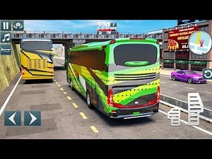 Mobile Bus simulator game 3D Androidmobile Gaming Gameplay 2025 📴