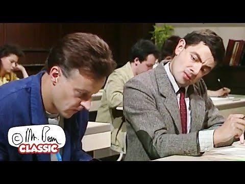 Mr Bean, The Exam Cheating Master! | Mr Bean Funny Clips | Classic Mr Bean