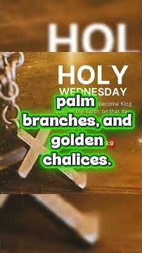 "Holy Wednesday Reflection: The Unity of God"