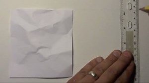 Awesome Realistic Drawing of a Piece of Paper [VIDEO]