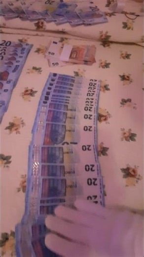 Perfect Packing Real Euro Cash #millionaire #dollar #cash