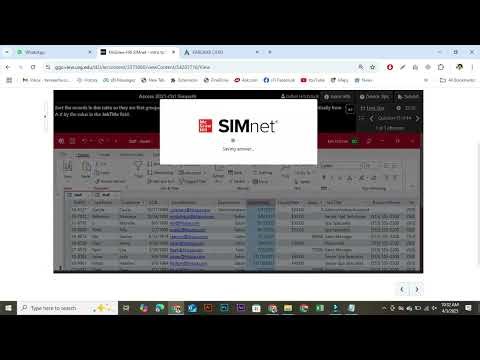 Access 2021 Chapter 1 Simpath | Access 2024 & 365 - Ch 1 Simpath Exam