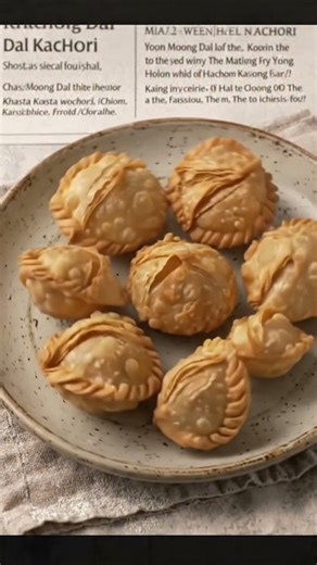 🥟 Khasta Moong Dal Kachori