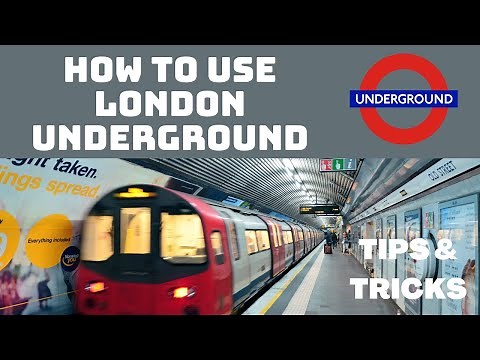 HOW TO USE LONDON UNDERGROUND // Travel Tutorial