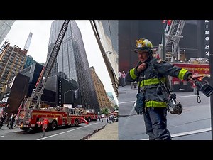 **HILTON Midtown NYC FIRE** 10-76 Fire in the Basement of a High Rise [ Manhattan Box 882 ]