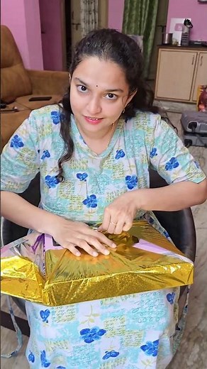 Secret Santa Gift for Jay Shocked Me Crazy 😳 #christmasgifts #christmas #giftideas #ytshorts #yt