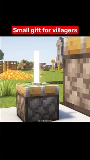 minecraft gift for villagers
