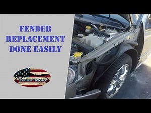 Remove & Replace a Fender-Chrysler Concorde | Techn' Moto