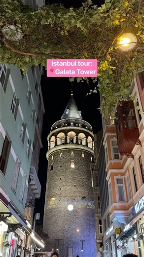 Istanbul tour: 📍Galata Tower (Büyük Hendek street)
