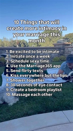 Creating INTIMACY in Your Marriage Should be TOP Priority #marriageadvice