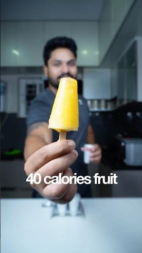40-Calorie Popsicle Recipe | No Sugar, Just Oranges!