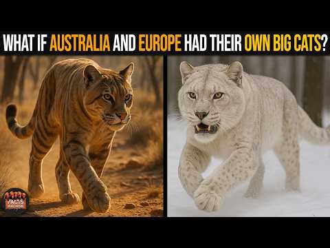 What If Australia and Europe Had Their Own Big Cats?