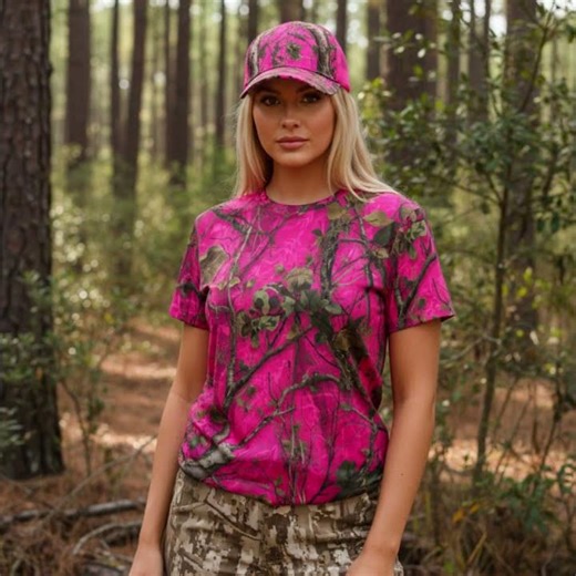 Introducing Huntress And Lioness Ladies Safety Pink Camo - Brought To You By: SSCS-Camo