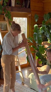 look ma, i stapled bamboo to my ceiling 🎋