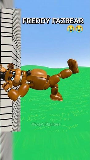 POOR FREDDY FAZBEAR FALLS [FNAF 1 Animatronic Ragdolls]