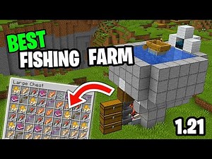 Infinite FISHING Farm Tutorial 1.21! Minecraft Java