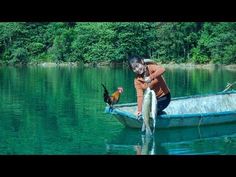 Building a Sustainable Life on a Quiet Lake Island