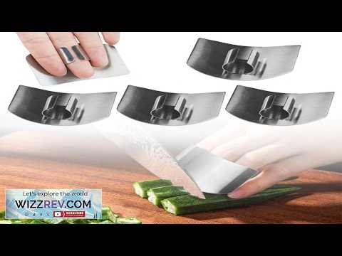 Stainless Steel Finger Guard Multifunctional Finger Protector for Cutting Food Slicing