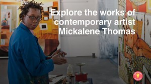 Contemporary artist Mickalene Thomas is best known for her large-scale paintings of African-American women. Explore her works ⇣ #WCW (Smithsonian American Art Museum and the Renwick Gallery) | Amy Poehler's Smart Girls