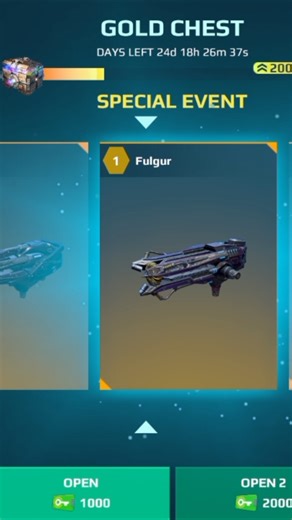 Gold chest (War Robot)