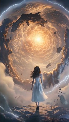 STAIRWAY TO THE SKY 🌀 RELAXING AMBIENT MUSIC #shorts #music #art #relaxing #meditation