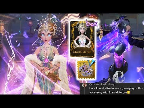 AMAZING Combination! 😭✨ S skin Eternal Aurora + S acc. BLK Transcendence Identity V Geisha Gameplay