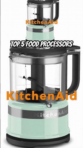 Top 5 food processors compared