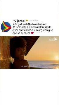 #OrgulhodeSerNordestino: O Nordeste é mais que um lugar no mapa! É identidade, movimento e orgulho!