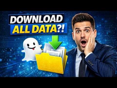 How to Download All Snapchat Data at Once (Step-by-Step Guide 2026)