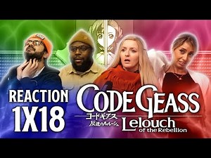Code Geass - Episode 1x18 - I Order you, Suzaku Kururugi - The Normies Group Reaction