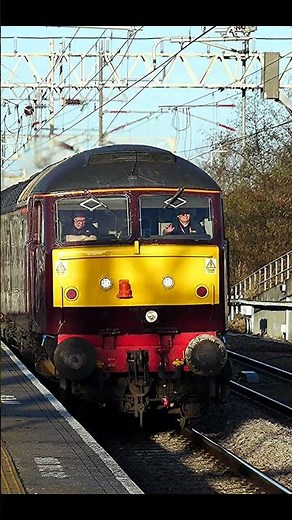 WCR 57 008 & 57 314 with an ECS @ Nuneaton, 19/12/25 #networkrail #diesel #train