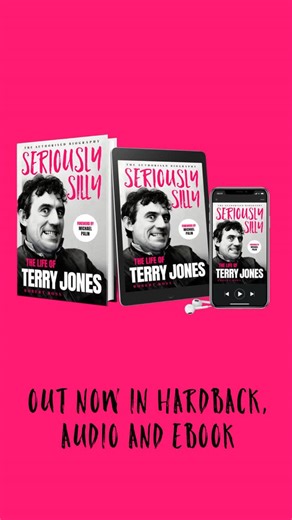 Monty Python on Instagram: "To celebrate the launch of Robert Ross’s authorised biography of Terry Jones, SERIOUSLY SILLY, you have the chance to WIN your very own copy! To enter: follow @montypythonofficial and @hodderbooks, like and share this post ✨ Buy yours now via the link in our bio🔗 See the full list of T&Cs below: Entries open from 5PM BST on 04/11/2025 and close at 5pm BST on 11/11/2025. 10 winners will receive 1 copy of ‘Seriously Silly: The Life of Terry Jones’ by Robert Ross each. 