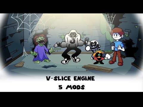 Friday Night Funkin' V-Slice Engine Mods (Nonsense V1.5 ,QT Rewired ,Miss Me ,Spooky Mix) Mobile/Pc