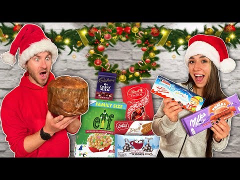 We Ate Our FAVORITE Holiday Snacks for Christmas!
