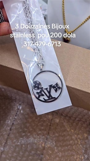 Bijoux stainless steel: 3 douzaines pour 200 $
