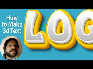 How to make 3d Text Logo in Inkscape