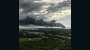 Explosion at Cape Canaveral Air Force Station