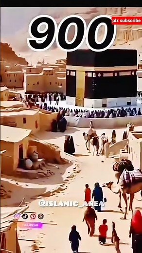 Evolution of kaba #islamicshorts