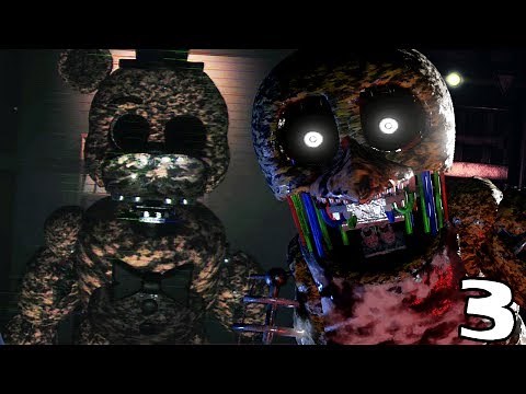 IGNITED GOLDEN FREDDY ATTACKS! || The Joy of Creation: Story Mode (Five Nights at Freddys)