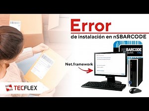 ERROR de instalación NS Barcode | Solución efectiva para .Net frameworks