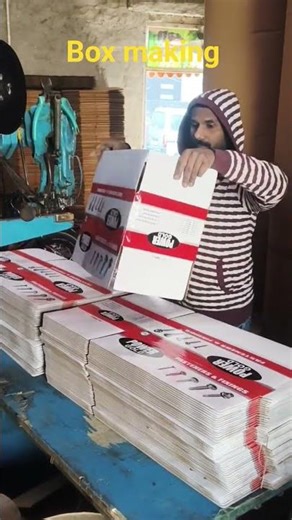 Corrugated box Stitching 🎁