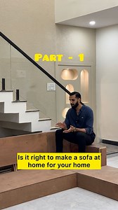 Making a budget friendly L shape sofa set, Part - 1 Colour Triangle - Complete Home Renovation Service 7999492447 Follow for Final Look | Colour Triangle Service