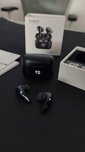 TOZO T20 Wireless Earbuds Bluetooth Headphones 48.5 Hrs Playtime, IPX8 Waterproof, Dual Mic Call Noise Cancelling with Wireless Charging Case Black.😍❤️ #tozo #tozoearbuds #tozot20earbuds #earbuds #earbudswireless | Mobile Mania